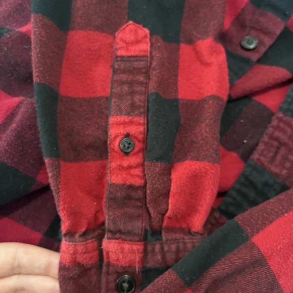 A&F flannel button up. - Picture 3 of 4